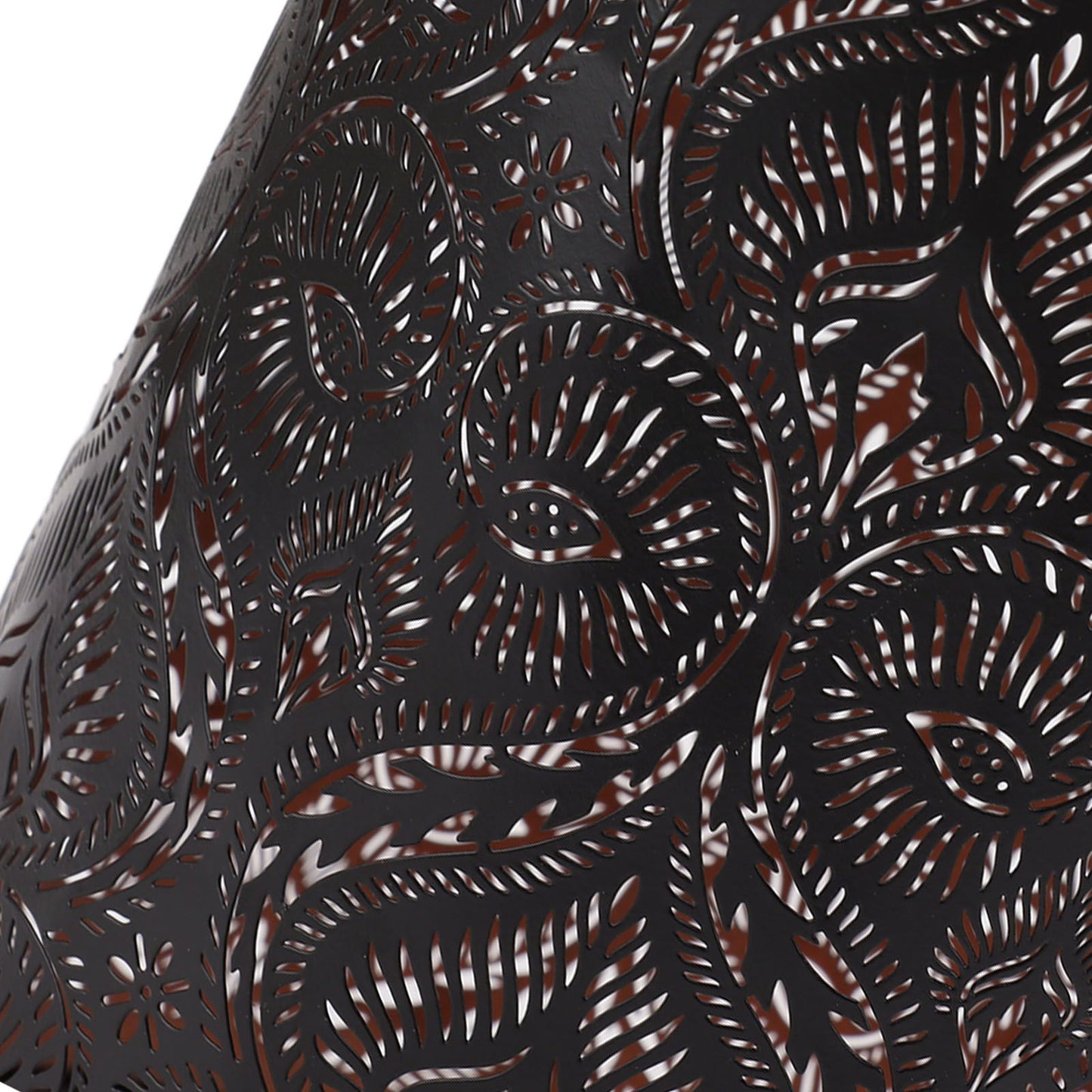 Wrought Iron Lamp Shade Iron Detachable Hollow Carved Modern Lampshade for E27 E26 Lamp Bulbs