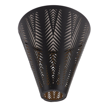 Metal Lamp Shade Iron Lampshade E26 E27 Lamp Shade Bedroom Bedside Decoration Horn Style Cone