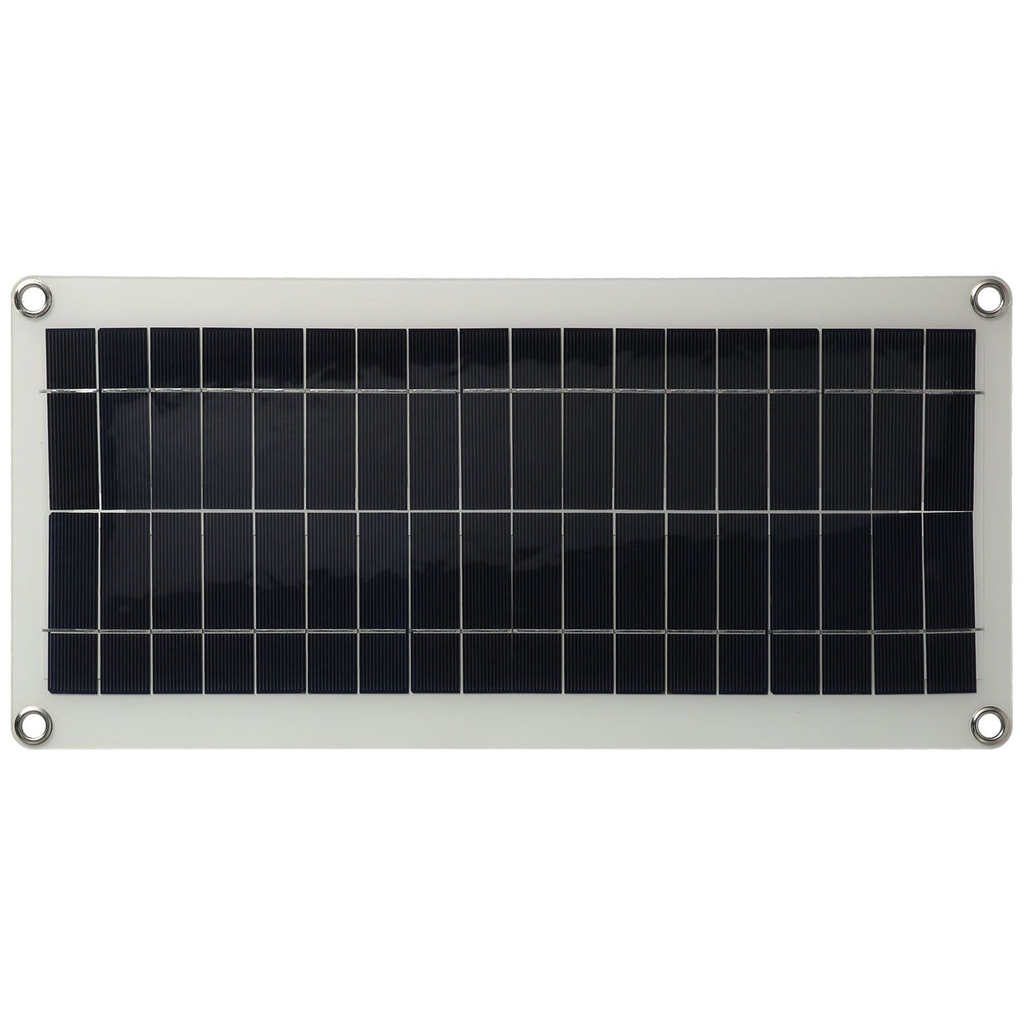 20W Flexible Polycrystalline Solar Panel Controller Dual USB Solar Charger for Car RV Marine Boat
