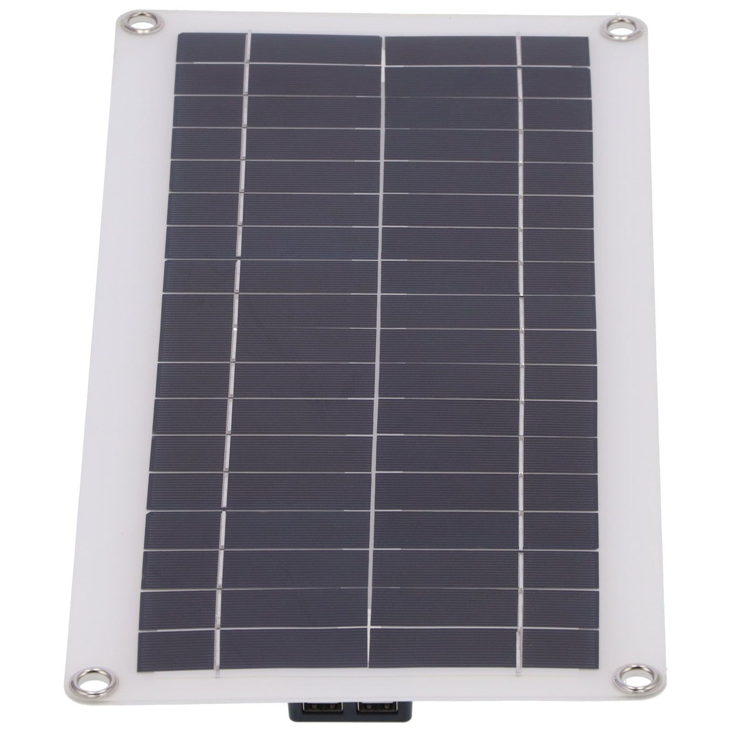 20W Flexible Polycrystalline Solar Panel Controller Dual USB Solar Charger for Car RV Marine Boat