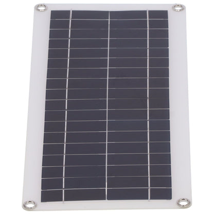 20W Flexible Polycrystalline Solar Panel Controller Dual USB Solar Charger for Car RV Marine Boat