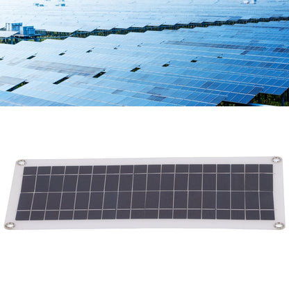 20W Flexible Polycrystalline Solar Panel Controller Dual USB Solar Charger for Car RV Marine Boat
