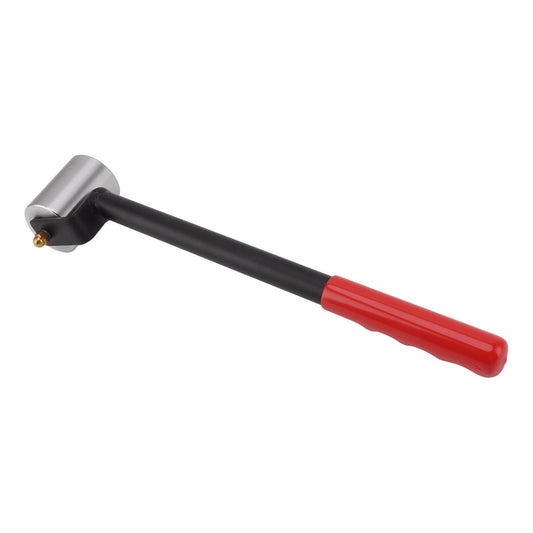 Wallpaper Seam Roller Iron Right Angle Straight Long Handle Smoothing Hand Pressure Roller Tool for PVC Plastic Roofing Decking Membrane