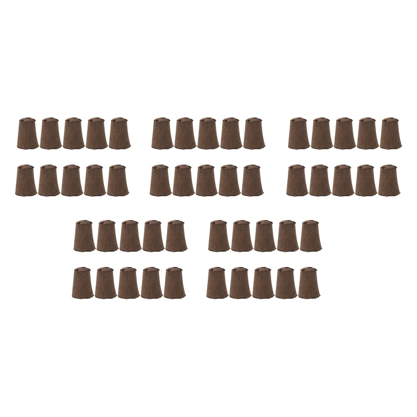 50 Pcs Seedling Block Peat Planting Block for Gardening Hydroponics Soilless Cultivation Plants Germination HRD TN0314