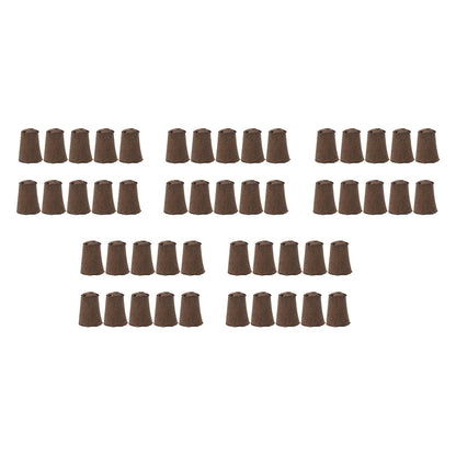 50 Pcs Seedling Block Peat Planting Block for Gardening Hydroponics Soilless Cultivation Plants Germination HRD TN0314