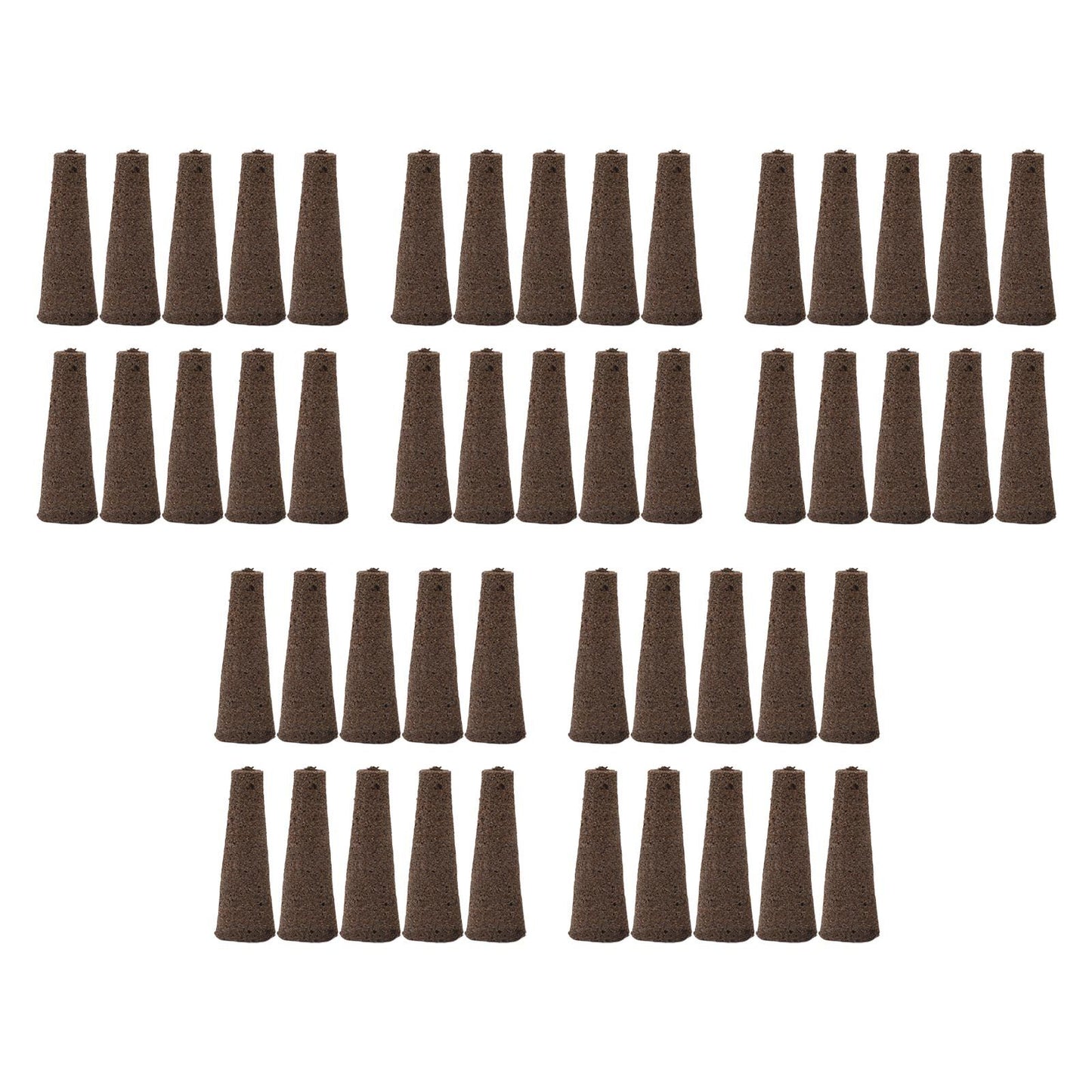 50 Pcs Seedling Block Peat Planting Block for Gardening Hydroponics Soilless Cultivation Plants Germination HRD TN0524