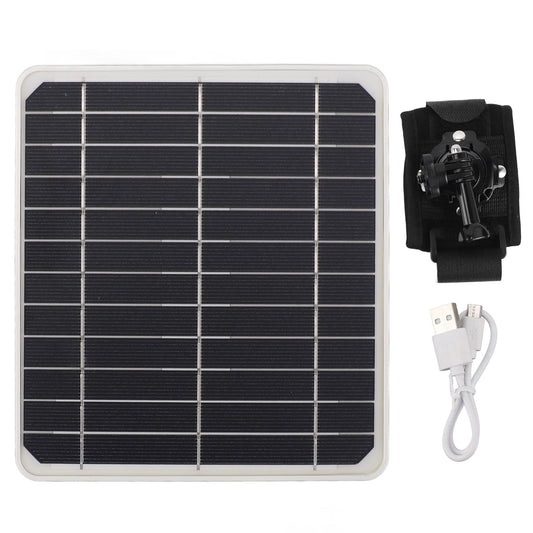 20W Solar Panel with USB TYPE C DC Port Waterproof 5V 2A Portable Solar Panel for Backpack Bicycle