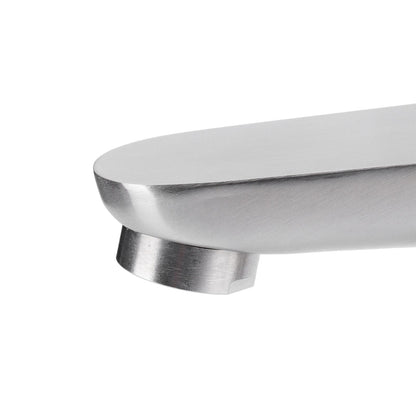 Stainless Steel Hot Cold Faucet Mixer Water Tap Sink Faucet with Single Handle for Bathroom Use