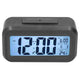 Digital Alarm Clock LED Large Display Electronic Night Light Snooze Function Alarm Clock for Bedroom Home OfficeBlack