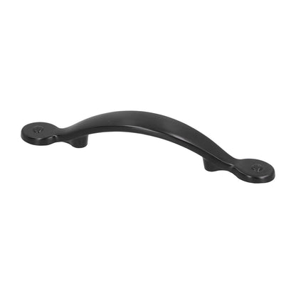 Black Zinc Alloy Handle American Cabinet Hardware Handle Drawer Handle Wardrobe Door Handle Bathroom Handle