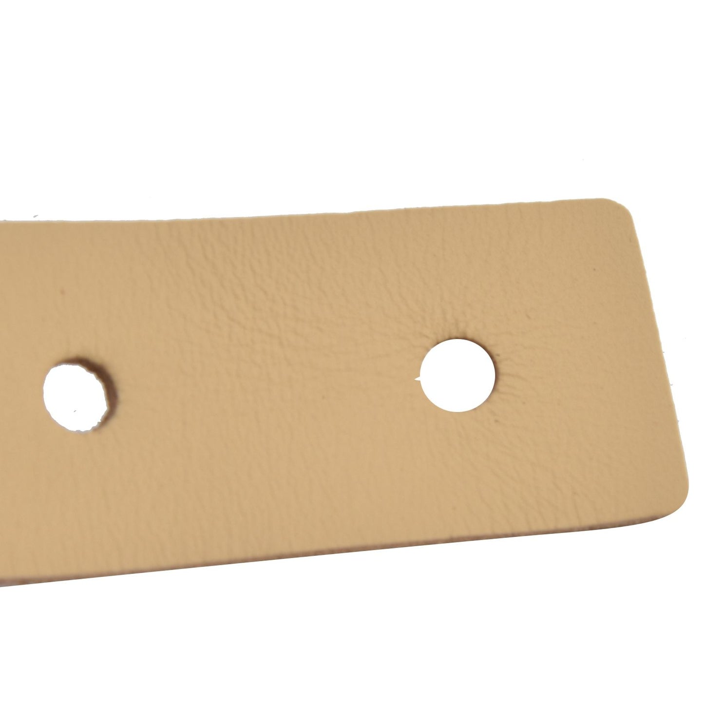 Artificial Leather Luggage Handle Modern Single Hole Concealed Cabinet Pull for Door WardrobeLight Brown
