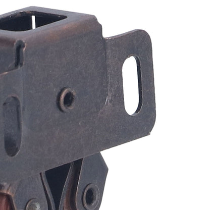 30 Set Stainless Steel Double Roller Catch Cabinet Latches Self Elastic Magnetic Damping Buffer