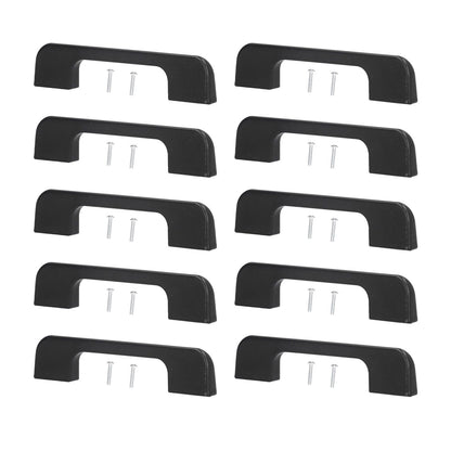 10 Pcs Drawer Pulls Strong Bearing Capacity Modern Simple Unique Cabinet Handles with Screw for Wardrobe Door Window