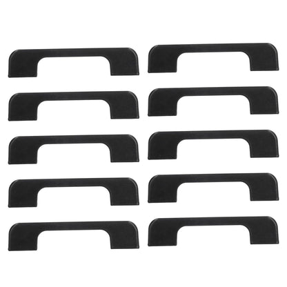 10 Pcs Drawer Pulls Strong Bearing Capacity Modern Simple Unique Cabinet Handles with Screw for Wardrobe Door Window