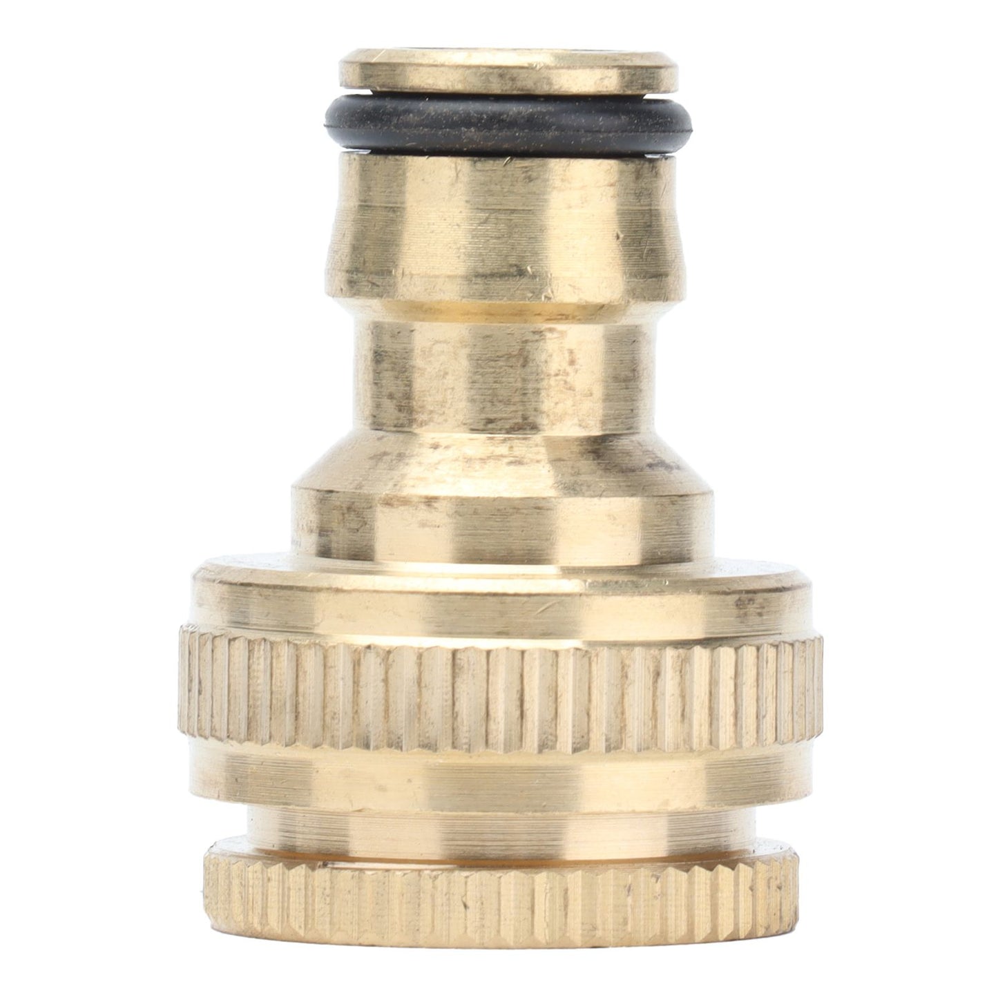 4PCS Faucet Joint 1/2in 3/4in Internal Thread Water Pipe Connector Brass Hose Adapter