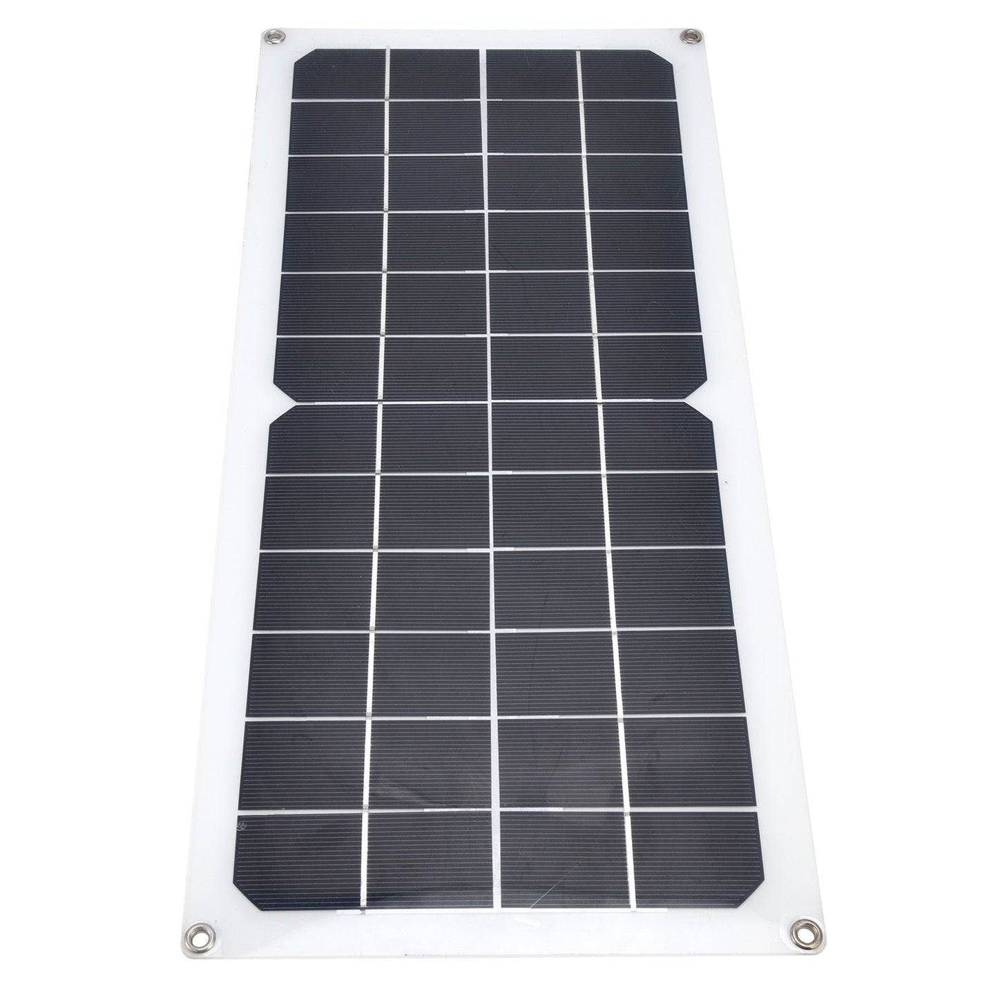 10W Photovoltaic Solar Panel Charging Board with Dual USB Ports for RVs Boat Planes Satellites Spaceport