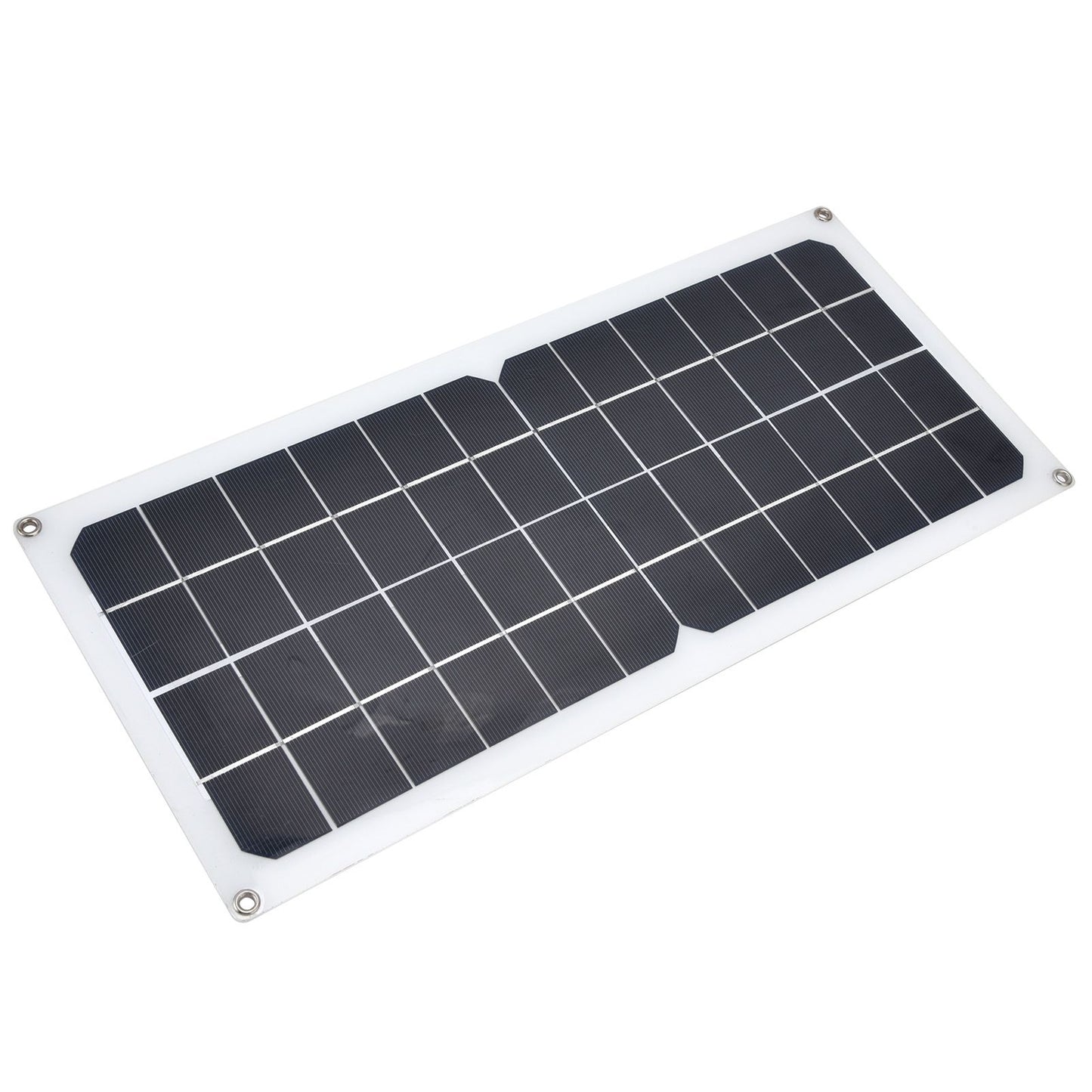 10W Photovoltaic Solar Panel Charging Board with Dual USB Ports for RVs Boat Planes Satellites Spaceport