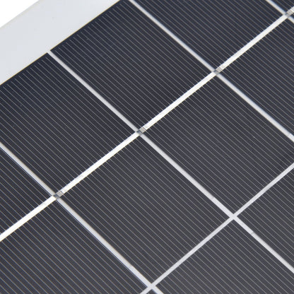 10W Photovoltaic Solar Panel Charging Board with Dual USB Ports for RVs Boat Planes Satellites Spaceport
