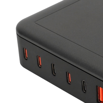 Multi Port USB Charger 235W 8 Ports PD65W Tabletop Fast USB C Charging Station for Macbook 100‑240V