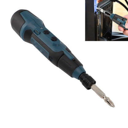 3.6V Electric Screwdriver with Flashlight Lithium Battery Powered Portable Rotary Screwdriver and Bit Set