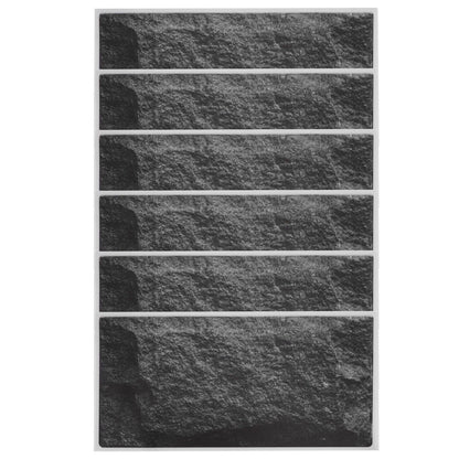 6Pcs Matte Wall Sticker Waterproof Self‑Adhesive Non‑Slip Floor Sticker for Home Use