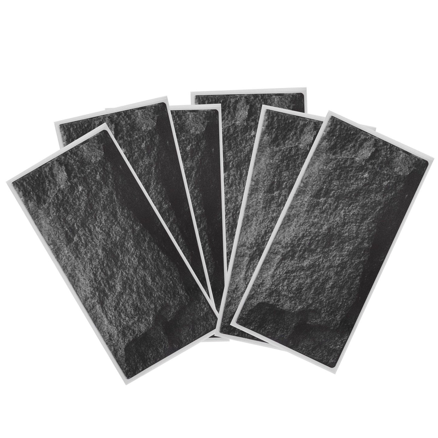 6Pcs Matte Wall Sticker Waterproof Self‑Adhesive Non‑Slip Floor Sticker for Home Use