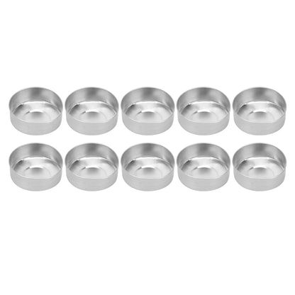 50Pcs Candle Base Longer Life Durable Heat Resistant DIY Material for Making Candles Mold Container