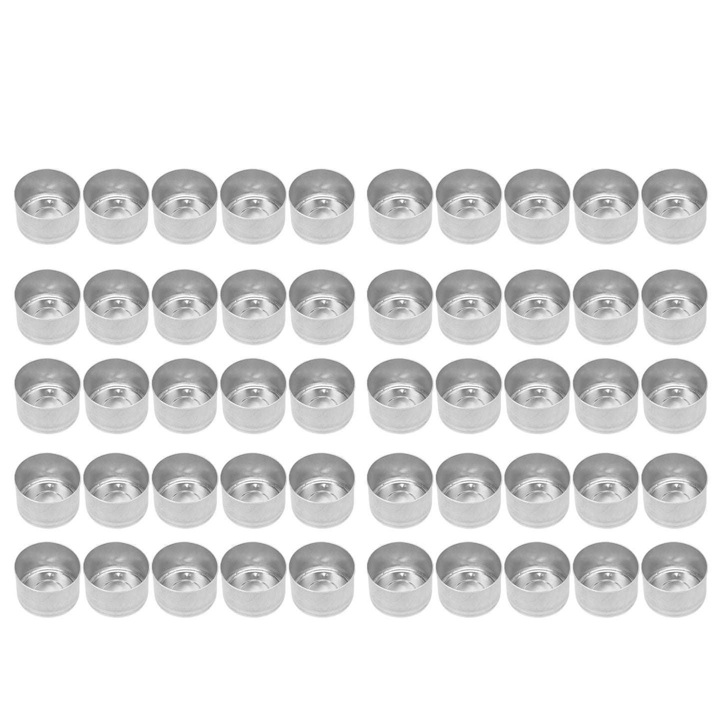 50Pcs Candle Base Longer Life Durable Heat Resistant DIY Material for Making Candles Mold Container