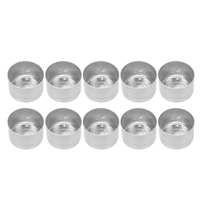 50Pcs Candle Base Longer Life Durable Heat Resistant DIY Material for Making Candles Mold Container