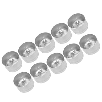 50Pcs Candle Base Longer Life Durable Heat Resistant DIY Material for Making Candles Mold Container