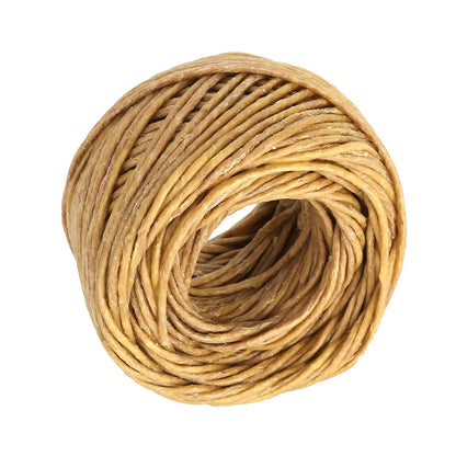 2pcs Candle Wicks 2mm Waxed Non Toxic Environmentally Friendly Organic Hemp Wicks for DIY Candles Making Oil Lamps30m