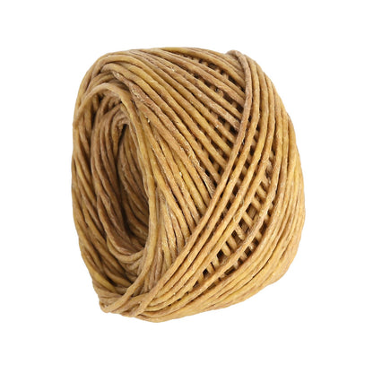 2pcs Candle Wicks 2mm Waxed Non Toxic Environmentally Friendly Organic Hemp Wicks for DIY Candles Making Oil Lamps30m