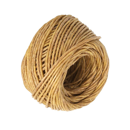 2pcs Candle Wicks 2mm Waxed Non Toxic Environmentally Friendly Organic Hemp Wicks for DIY Candles Making Oil Lamps30m
