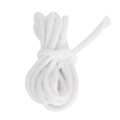 2pcs Candle Wicks Good Oil Absorbency Combustion Durable Braid Cotton Candle Wick for DIY Oil Lamp4mm