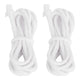 2pcs Candle Wicks Good Oil Absorbency Combustion Durable Braid Cotton Candle Wick for DIY Oil Lamp5mm