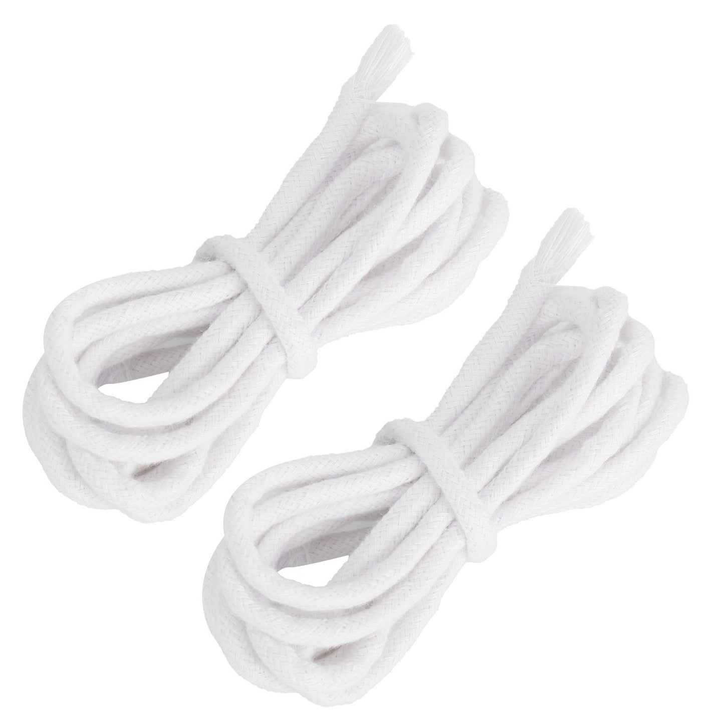 2pcs Candle Wicks Good Oil Absorbency Combustion Durable Braid Cotton Candle Wick for DIY Oil Lamp5mm