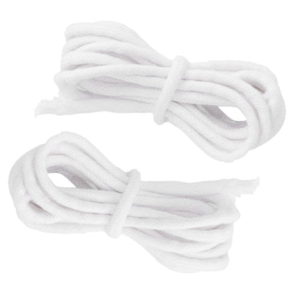 2pcs Candle Wicks Good Oil Absorbency Combustion Durable Braid Cotton Candle Wick for DIY Oil Lamp5mm