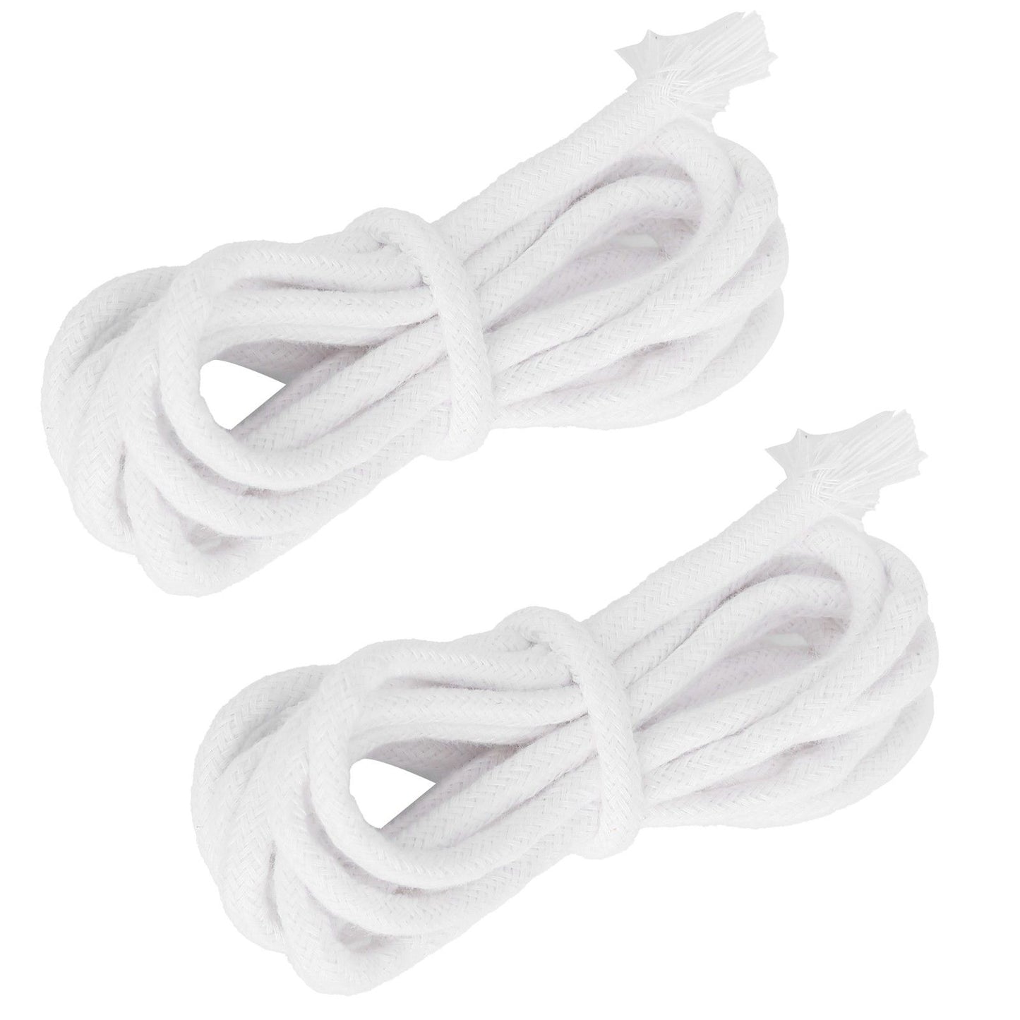 2pcs Candle Wicks Good Oil Absorbency Combustion Durable Braid Cotton Candle Wick for DIY Oil Lamp5mm