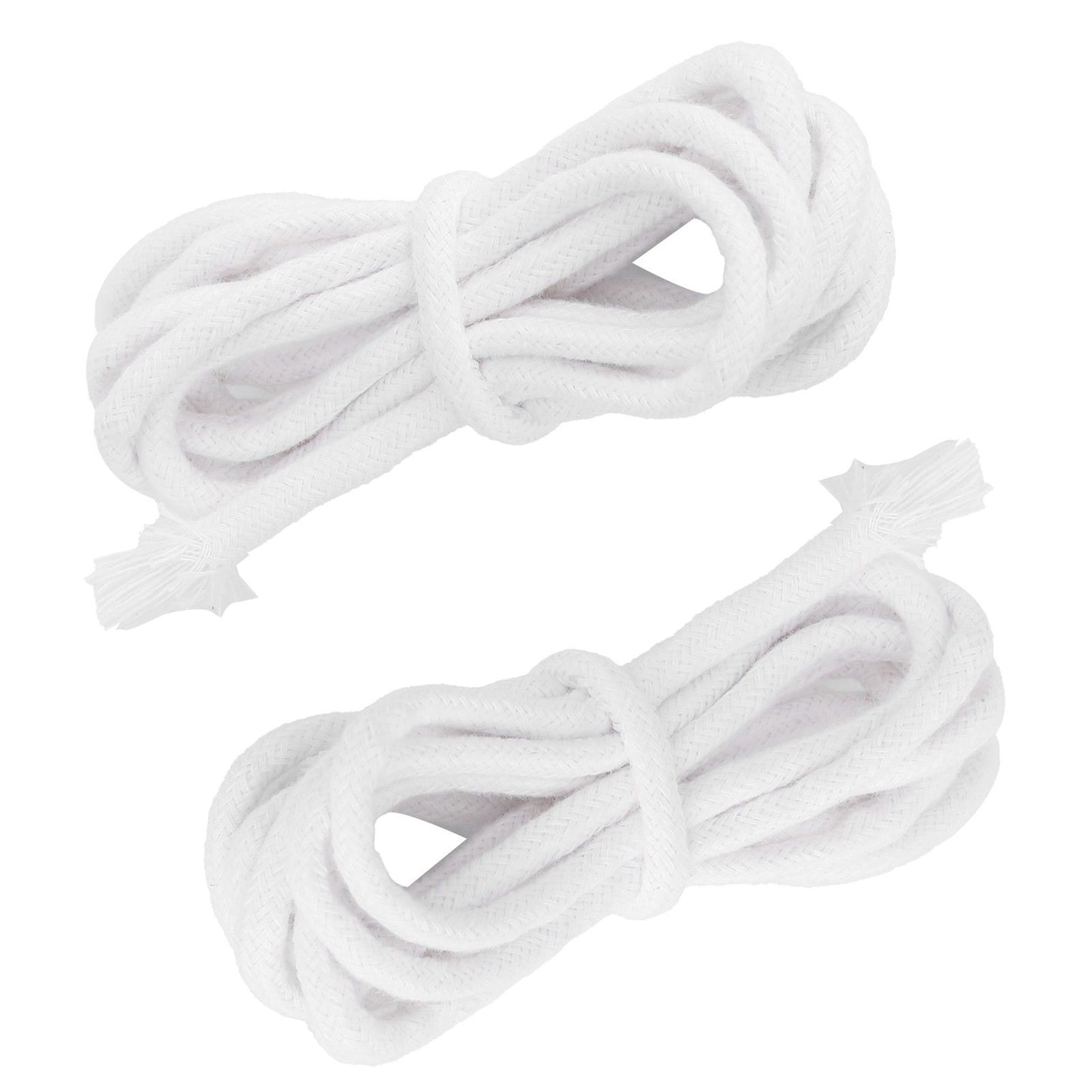 2pcs Candle Wicks Good Oil Absorbency Combustion Durable Braid Cotton Candle Wick for DIY Oil Lamp5mm