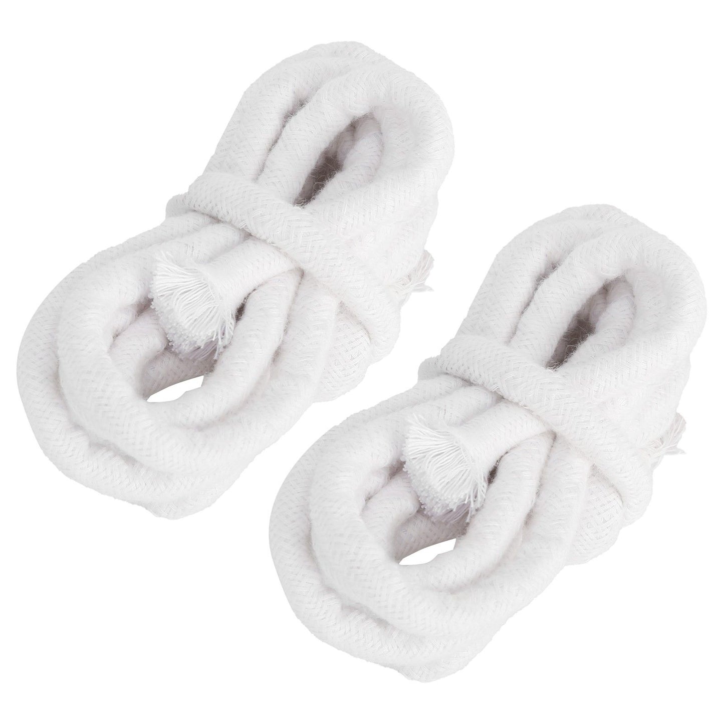 2pcs Candle Wicks Good Oil Absorbency Combustion Durable Braid Cotton Candle Wick for DIY Oil Lamp10mm