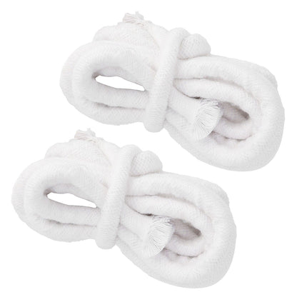 2pcs Candle Wicks Good Oil Absorbency Combustion Durable Braid Cotton Candle Wick for DIY Oil Lamp10mm