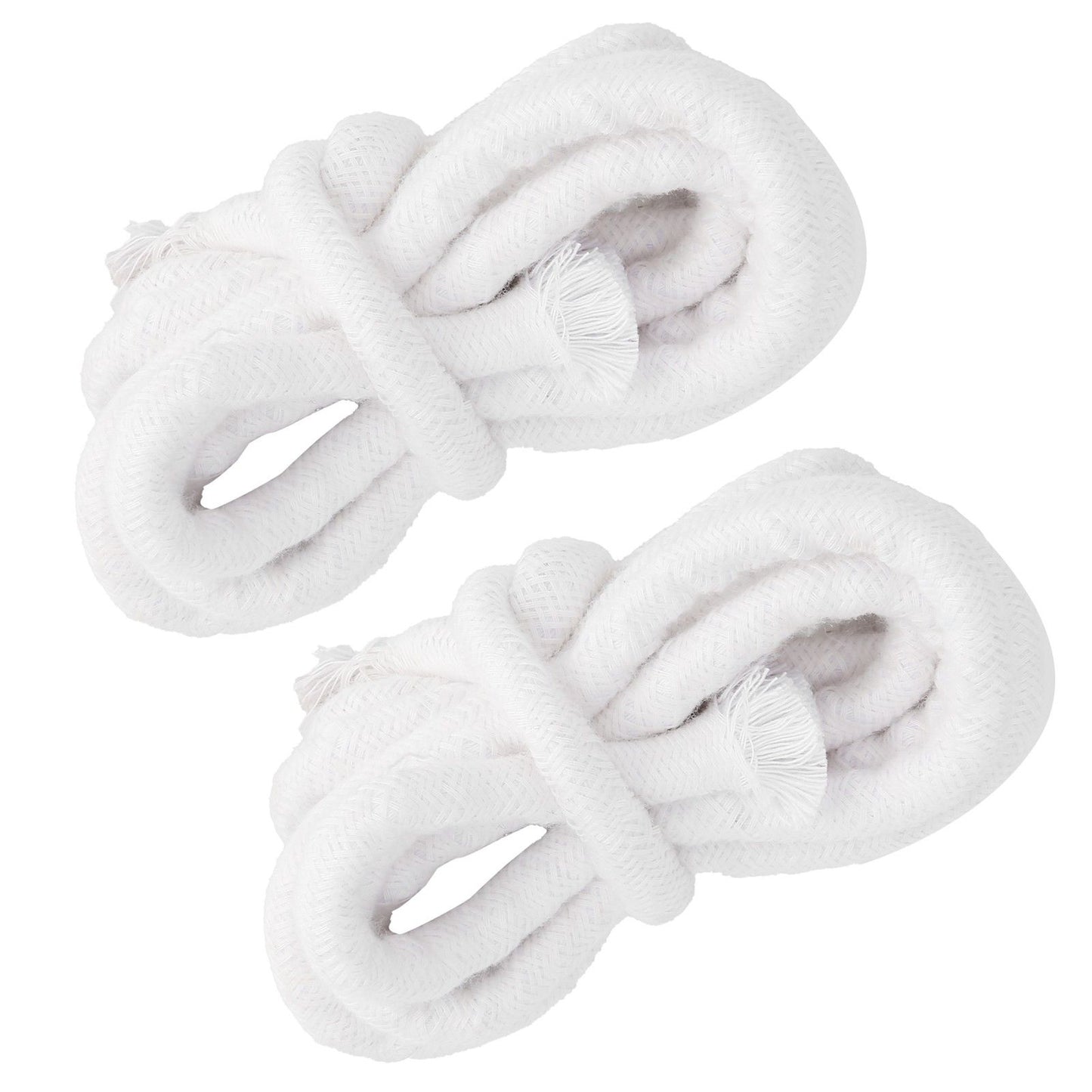 2pcs Candle Wicks Good Oil Absorbency Combustion Durable Braid Cotton Candle Wick for DIY Oil Lamp10mm