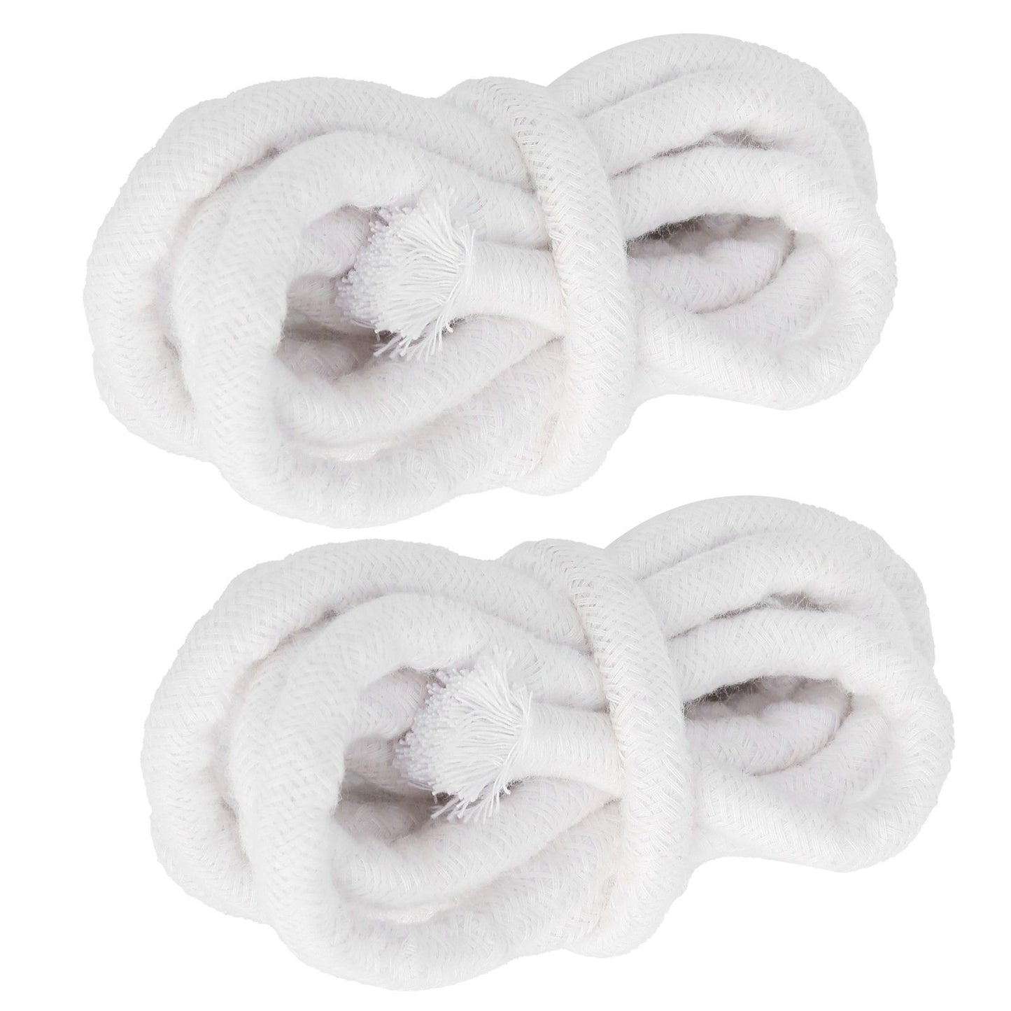 2pcs Candle Wicks Good Oil Absorbency Combustion Durable Braid Cotton Candle Wick for DIY Oil Lamp10mm