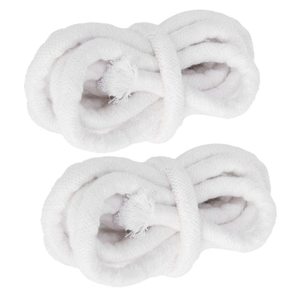 2pcs Candle Wicks Good Oil Absorbency Combustion Durable Braid Cotton Candle Wick for DIY Oil Lamp10mm
