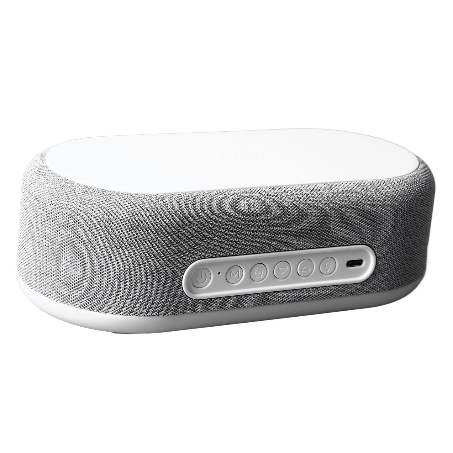 3 in 1 Alarm Clock with Wireless Charging and Night Light Portable Multifunction Desktop Clock Wireless Charger for Bedroom Study