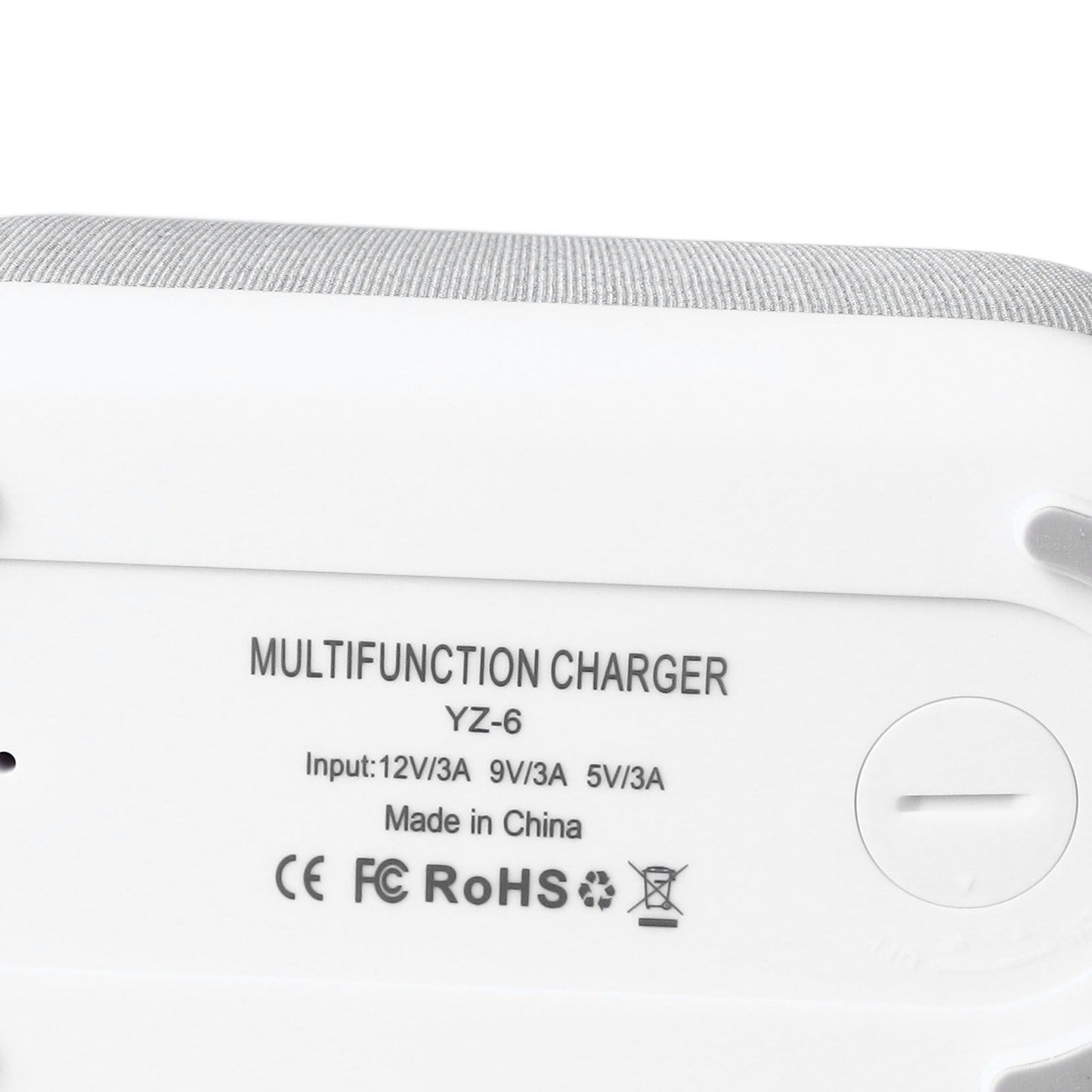 3 in 1 Alarm Clock with Wireless Charging and Night Light Portable Multifunction Desktop Clock Wireless Charger for Bedroom Study