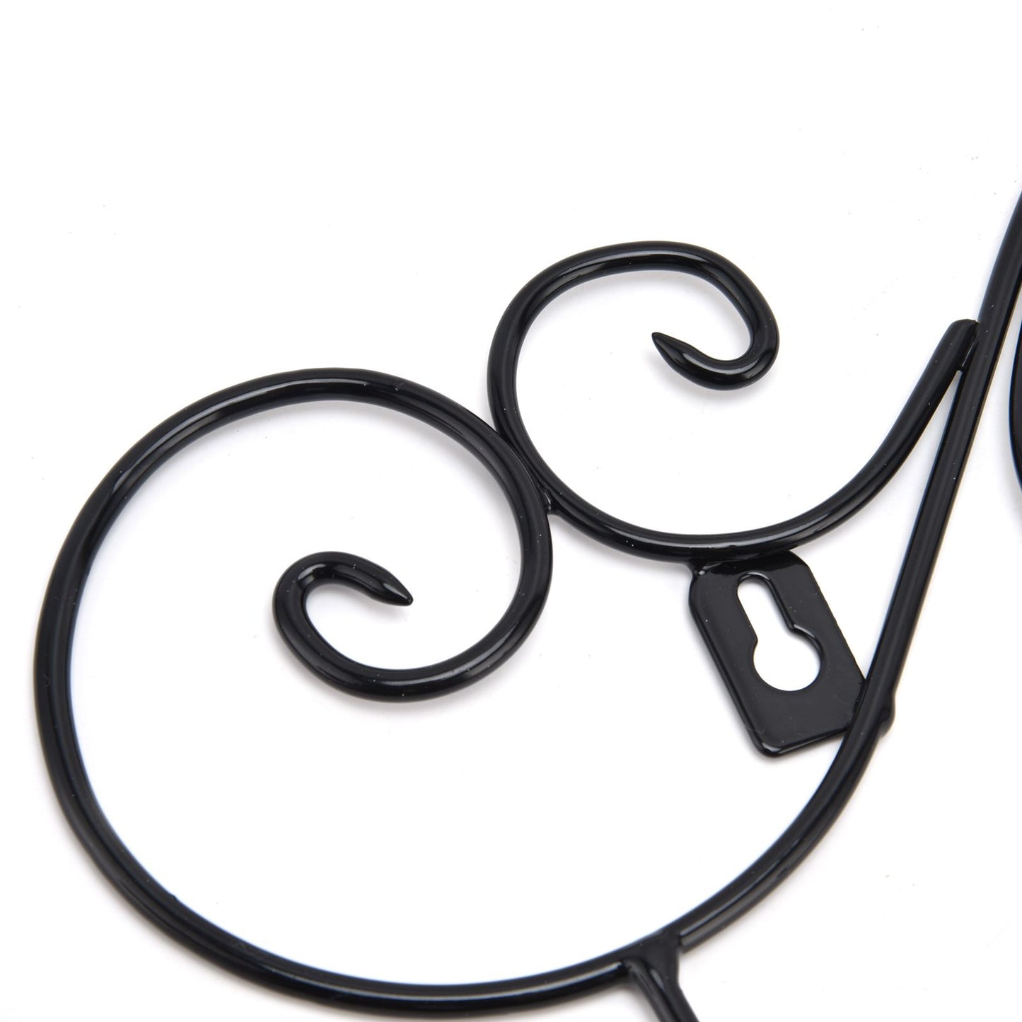 Coat Hook Hanging Door Wall Hanger Kitchen Bathroom Hanger with 5 Hook Bracket for Towel Clothes Hat