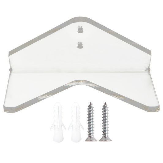 Skateboard Display Rack Stand Transparent Acrylic Wall Mount Hanger Holder for Home Office Use
