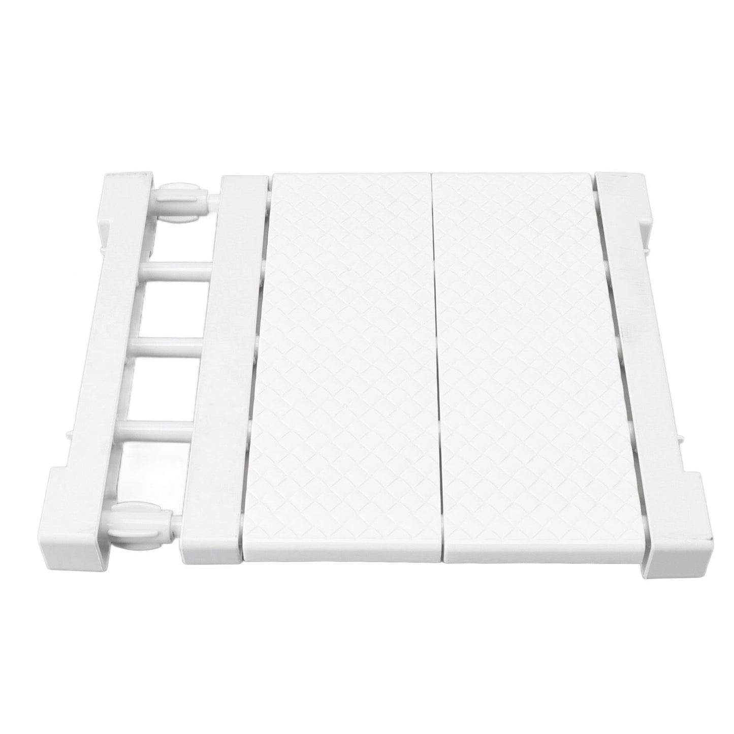 Tension Shelf Adjustable Closet Divider 24cm Width Storage Rack for Cabinet Wardrobe 30 ~ 40cm / 11.81 ~ 15.75in
