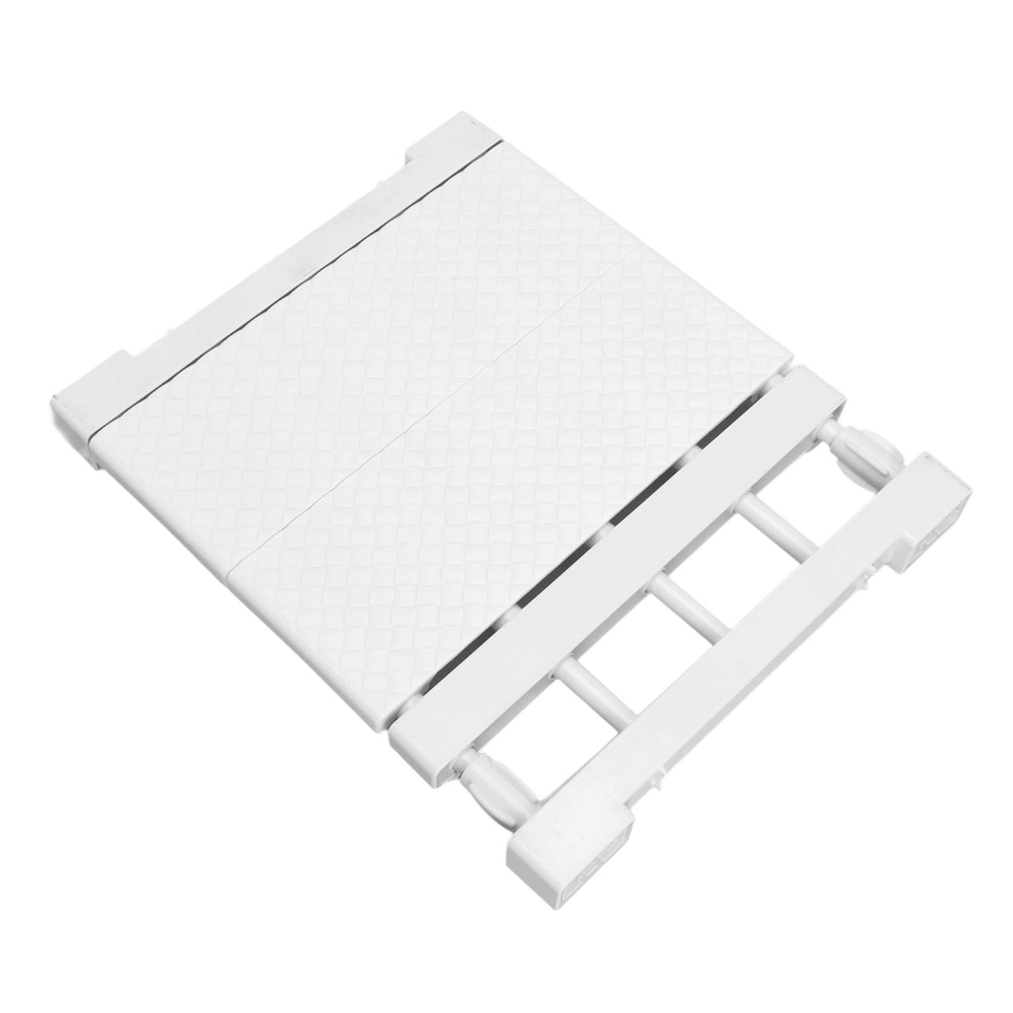 Tension Shelf Adjustable Closet Divider 24cm Width Storage Rack for Cabinet Wardrobe 30 ~ 40cm / 11.81 ~ 15.75in